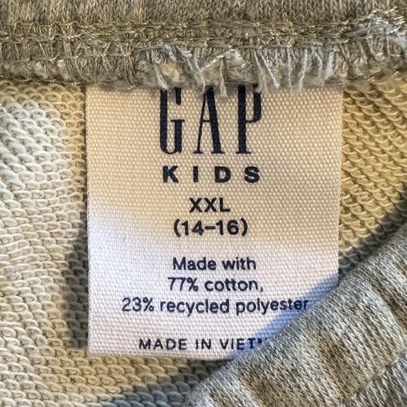 NWT Gap Gray Pull On Sweat Shorts Girls XXL 14/16 - Picture 6 of 7